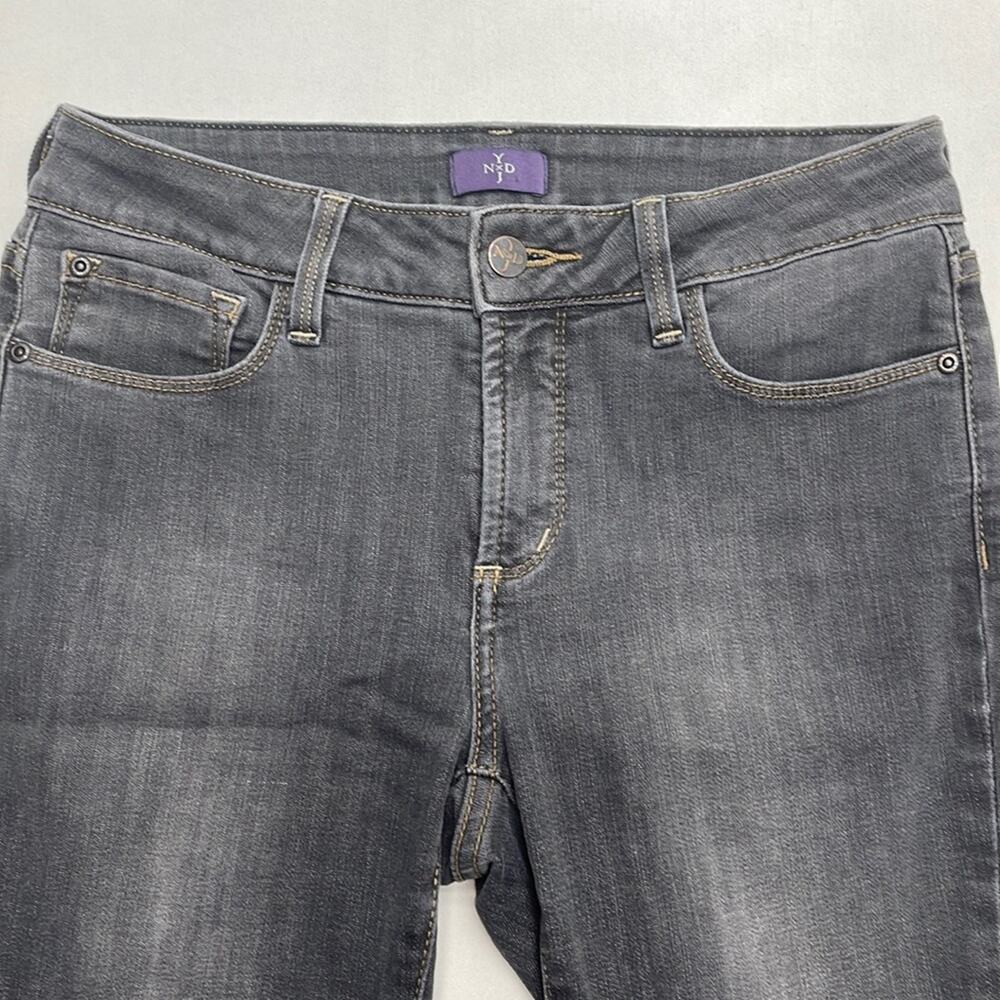 NYDJ Women’s 4P Gray / Black Super Skinny Jeans